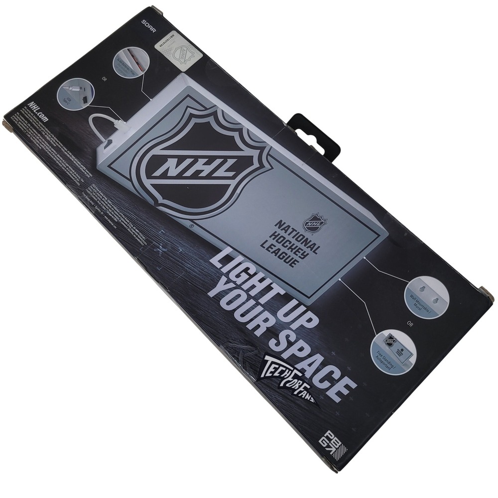 Montreal Canadiens NHL Lightbox Free Standing Wall Mountable 12 x 5 inches SOAR - Picture 6 of 13